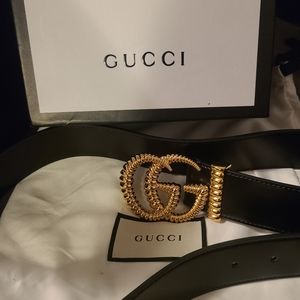 Authentic Gucci Marmont Double GG belt